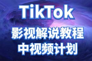 外面收費(fèi)2980元的TikTok影視解說(shuō)、中視頻教程