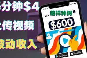 只需要上傳視頻然后每分鐘賺4美元項(xiàng)目：詳細(xì)操作步驟，新手也可操作