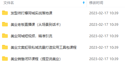 5套·美業(yè)短視頻運營課 從場景到話術(shù)·精準(zhǔn)引流·吸金文案工具·銷售閉環(huán)等插圖1