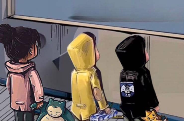 櫥窗看車男孩汽車頭像制作項目插圖 櫥窗看車男孩汽車頭像制作項目插圖